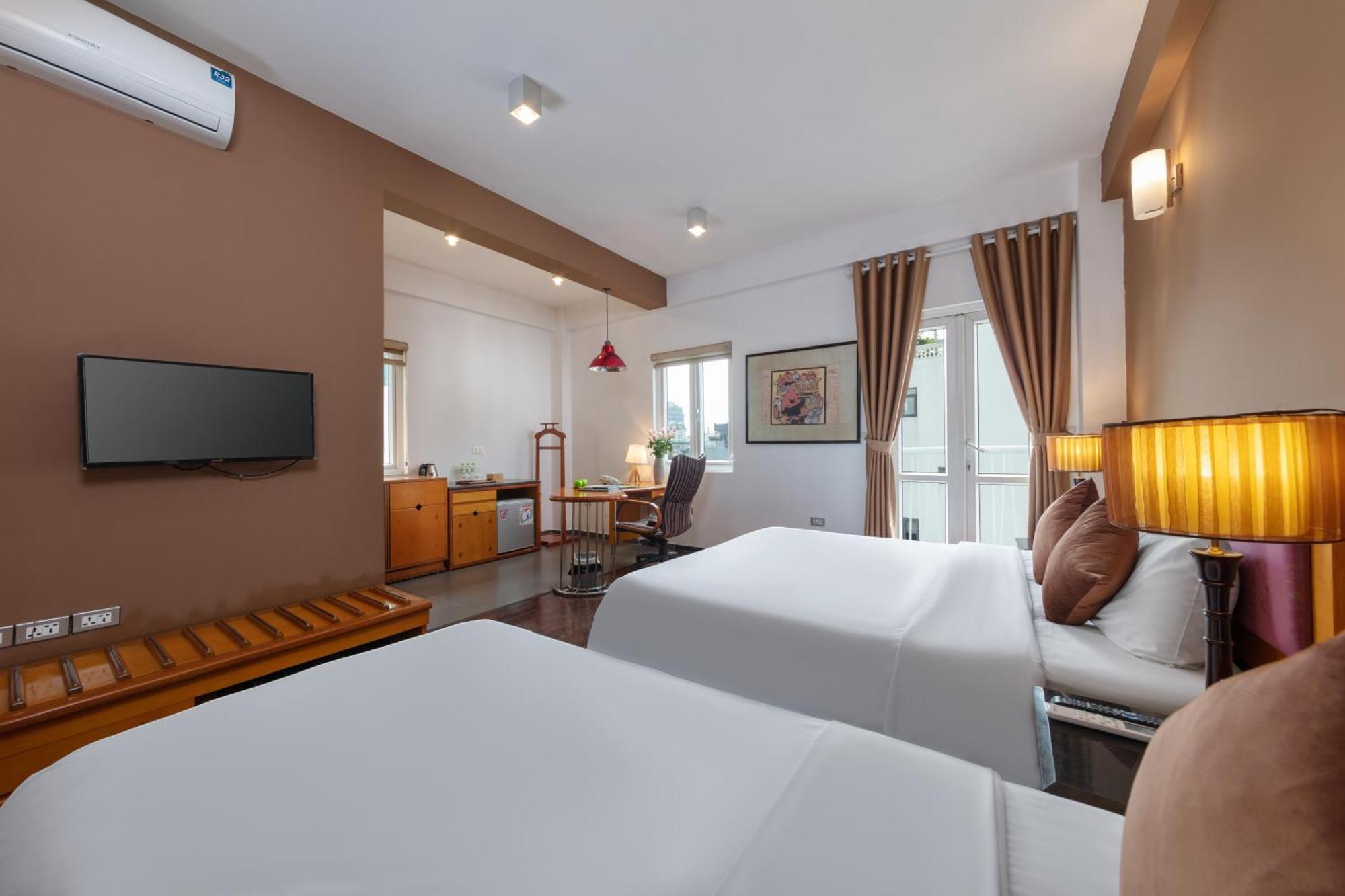 Hanoi Golden Sunshine Villa Hotel And Travel Zewnętrze zdjęcie